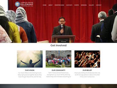 Liverpool Prayer Fellowship design webdesign website design
