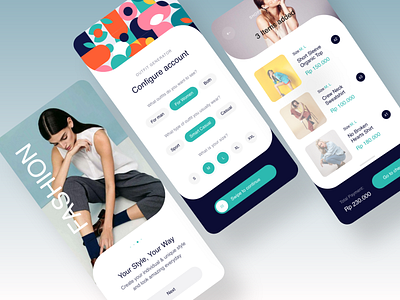 Fashion app branding design design app fashion icon illustration mobile app typography ui ux web