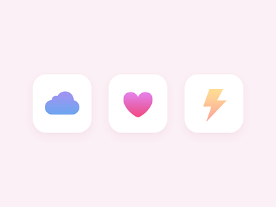 Gradient Icons