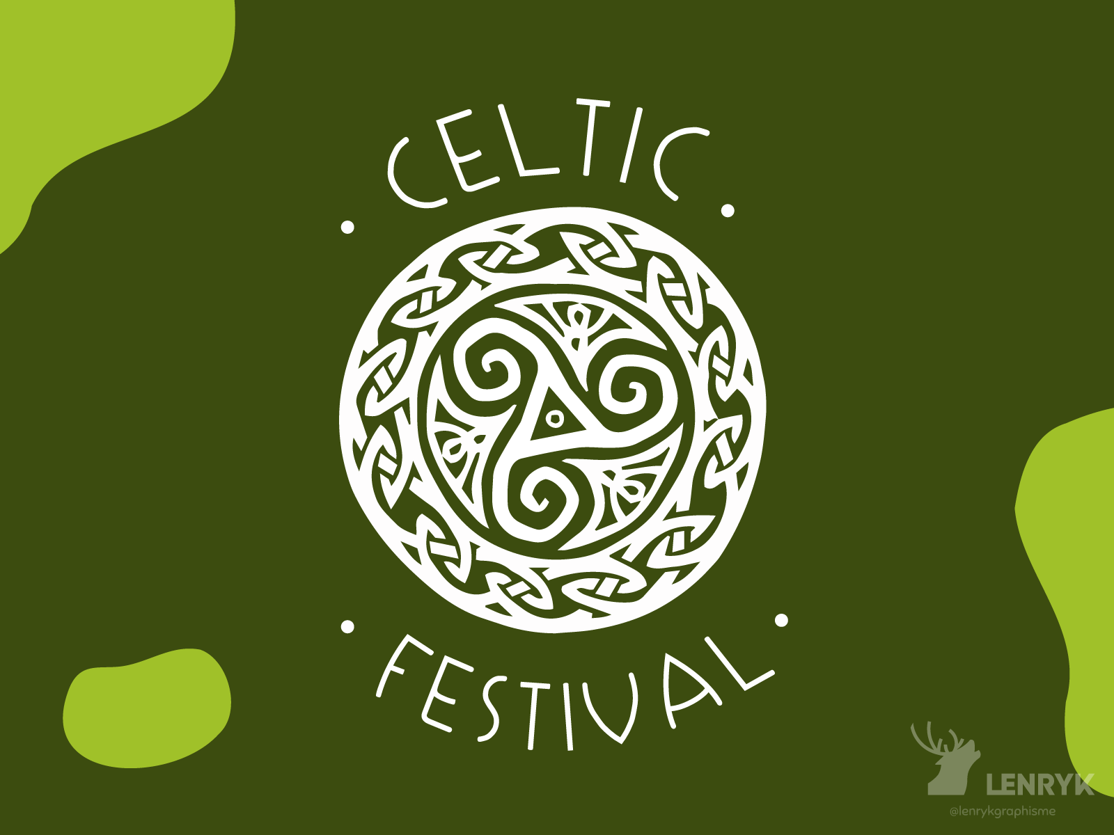 Celtic festival Logo by LENRYK on Dribbble