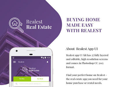 LR Mobile UI UX Real Estate Listing 2020 trend android app design app design app development app ui real estate logo uidesign uiux design uiuxdesign