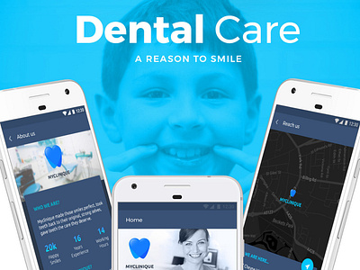 LR Mobile UI UX DENTAL CLINIC APP