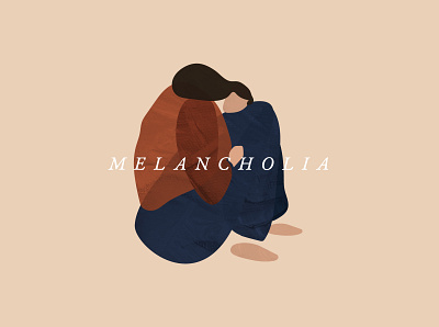 Melancholia 1/5 abstract design editorial illustration graphic design illustration melancholia