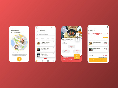 food app ui e commerce food app nice designs