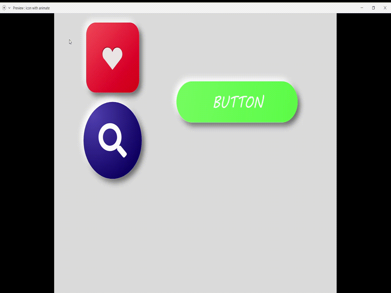 animated neumorphism buttons animation buttons neumorphism