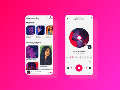 Music Player app design minimal music app music player music player app music player design music player ui spotify top uiux designs uiux uiuxdesign uiuxdesigner