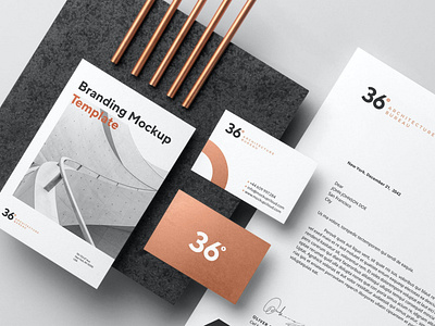 Download Copperstone Branding Mockup Vol 1 By Resume Templates On Dribbble