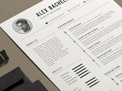 Resume/CV Word branding clean cover letter cv cv design cv template elegant resume gradient gradient resume job resume minimal minimal resume modern resume popular professional resume resume design resume template simple resume