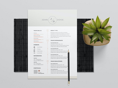 Resume Template clean cover letter cv cv design cv template free job job cv letter minimal minimal resume modern modern resume professional resume resume clean resume design resume template simple resume