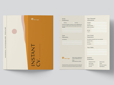 Micro CV/Resume Template branding clean cover letter cv cv design cv resume cv template elegant resume gradient gradient resume job resume minimal minimal resume modern resume popular professional resume resume design resume template simple resume