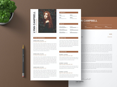 Resume Students & Letter Template clean cover letter cv cv design cv template free job job cv letter minimal minimal resume modern modern resume professional resume resume clean resume design resume template simple resume