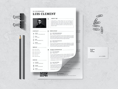 Basic CV Resume & Letter Cover Template