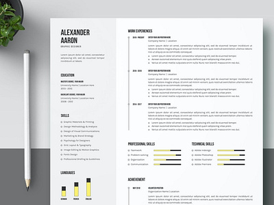 CV Resume Template