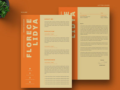 CV Resume Template & Letter Cover