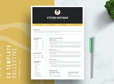 CV Template clean clean resume cover letter cv cv design cv resume cv template design job cv job resume modern cv modern resume popular professional resume resume resume design resume template simple cv simple resume trendy