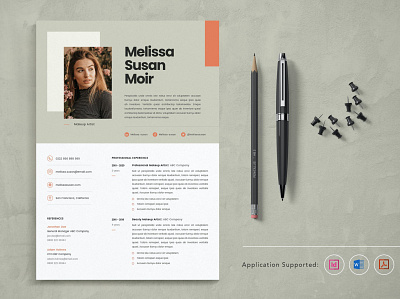 CV Resume 3d animation branding clean cover letter cv design cv template design graphic design illustration logo motion graphics resume resume design resume template ui