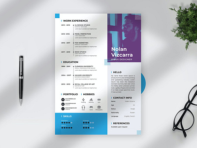 Creative Resume Curriculum Vitae