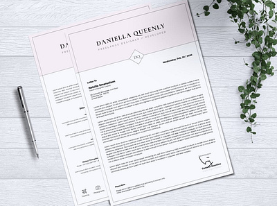 Minimalist CV Resume Vol. 29 clean clean minimal cover cv cover letter cv design cv template design illustration minimalist modern professional professional clean professional cv resume resume cv resume design resume template resurse simple job word