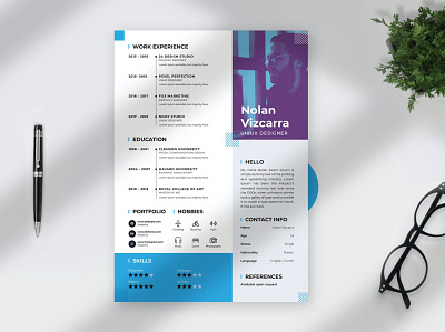 Creative Resume Curriculum Vitae clean cover letter curriculum cv design cv template design illustration job job cv minimal minimal cv modern professinal modern professional professional cv resume resume design resume template simple cv vitae