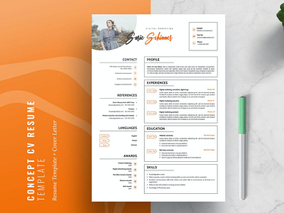 Concept CV Resume Template