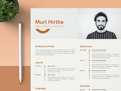 CV Template clean cover letter cv design cv template design graphic design illustration job job cv job letter letter modern modern cv portfolio professional clean professional cv professional minimal resume resume design resume template