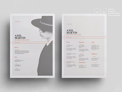 Minimal Resume CV Template