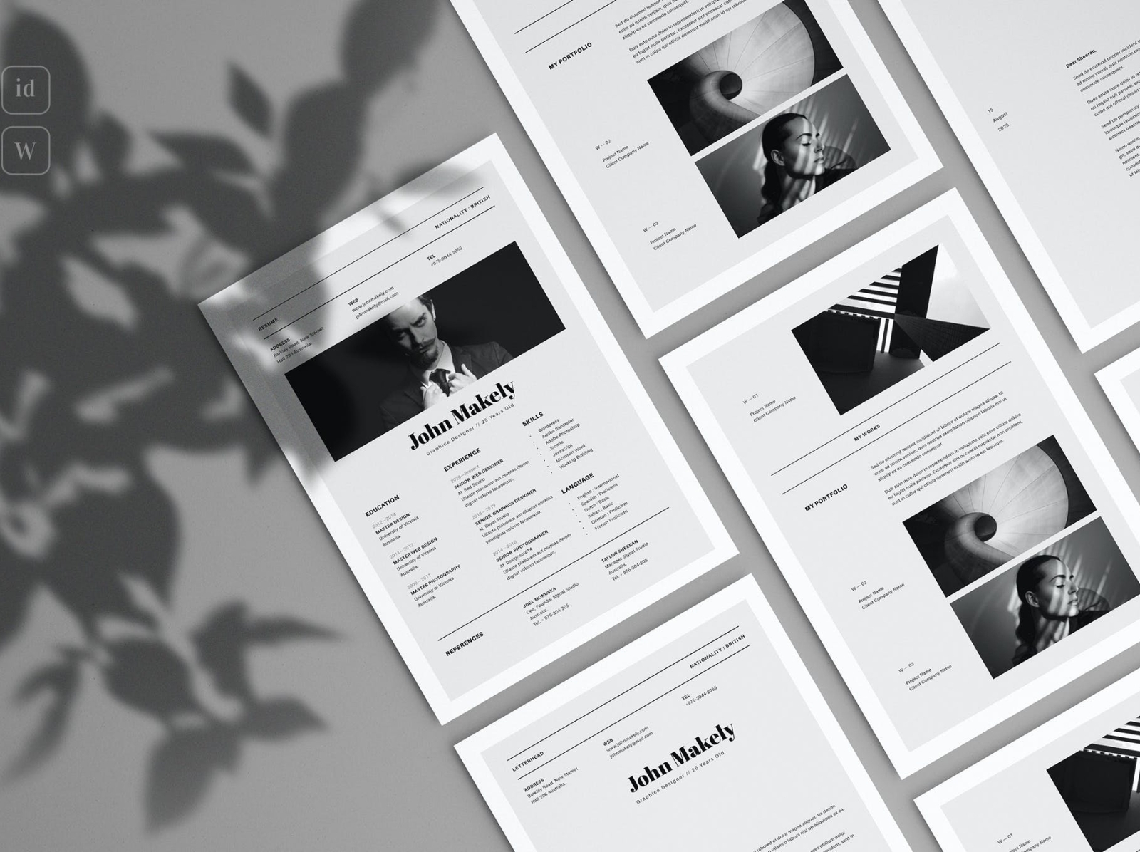 CV Resume Template by Pro Resume on Dribbble