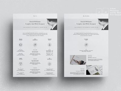 CV Resume Template clean clean cv cover letter cv design cv template design doc illustration job job cv minimal modern professional professional clean professional cv resume resume design resume template simple word