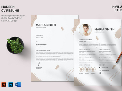 CV Resume & Cover Letter Template