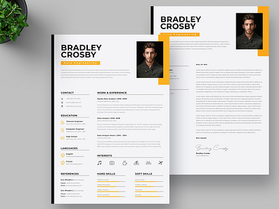 CV Resume Data Engineering Template