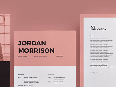 CV Resume Template clean cover letter cv cv design cv template doc illustration job job cv letterhead modern cv professional professional cv resume resume design resume template simpel cv simple cv vacancy word