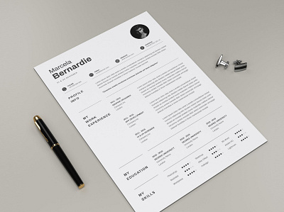 Resume clean cover letter cv design cv template design graphic design illustration job job cv minimal minimal cv modern professional cv resume resume clean resume cv resume design resume template word work