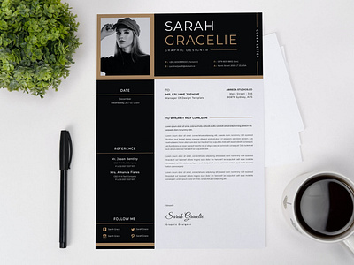 Simple Minimalist CV Resume