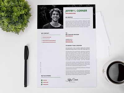 Director Green Black CV Resume black cv clean cover letter cv cv design cv resume cv template design director doc illustration interview job cv professional professional cv resume resume design resume doc resume template word cv