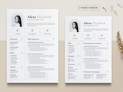 Clean Resume / CV clean clean resume cv cover letter cv design cv template design doc illustration job job cv minimalist modern resume resume clean resume cv resume design resume template simple cv word writing