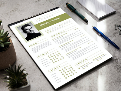 Resume Template - InDesign - Word