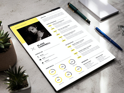 Resume Template / Word / Indesign