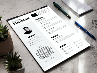 Resume / Word / Indesign clean clean cv cover letter cv design cv template design graphic design illustration job job cv job cv clean letter minimalist minimalist cv modern professional professional cv resume resume design resume template