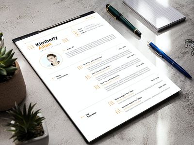 Word - Indesign Resume Template