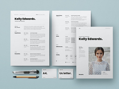 Resume Cv Design clean cover cover letter cv cv design cv template design design cv doc icons illustration indesign job job cv microsoft word professional resume resume resume cv resume design resume template