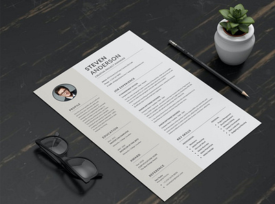 Resume clean cover letter creative cv design cv template doc docx indesign infographic job job cv manager microsoft professional cv professional job resume resume design student word work