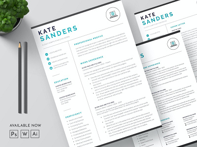 Resume Template clean clean cv cover letter cv cv design cv template design doc illustration indesign indesign cv job job cv professional cv resume resume cv resume design resume template word work