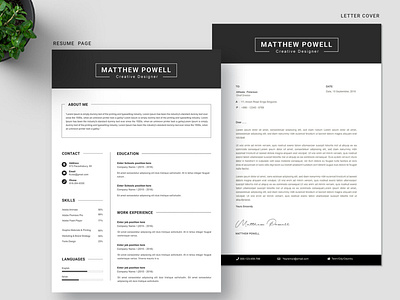 Professional CV Resume Template