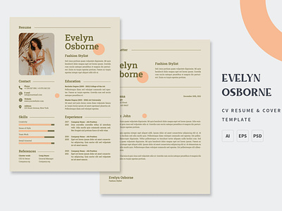 Evelyn Osborne - CV Resume Templates