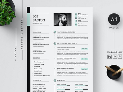 CV Resume by Resume/CV on Dribbble