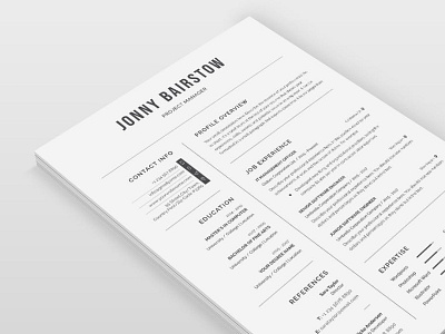 Resume clean cover letter creative cv design cv template design doc docx graphic design illustration infographic job manager microsoft professional resume resume design resume template template word