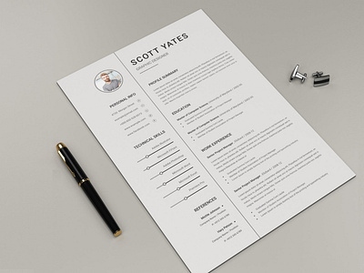 Business CV & Letter Office Doc business cv clean cover letter cv cv design cv template design docx graphic design illustration letter letter office microsoft office office doc professional resume resume design resume template student