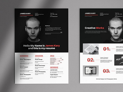 CV Resume Template clean cover cover letter curriculum vitae cv design cv template design doc document graphic design job job cv minimalist portfolio professional cv resume resume design resume template v work