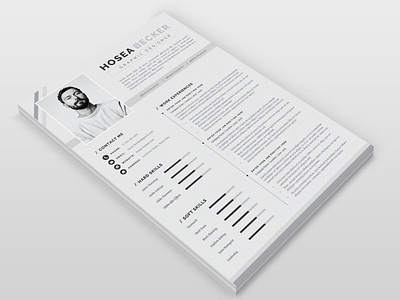 Minimal Resume