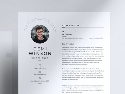 Minimal Resume, CV and LetterHead Templates clean cover cover letter curriculum vitae cv design cv template design doc document graphic design illustration job job cv minimalist portfolio professional cv resume resume design resume template work